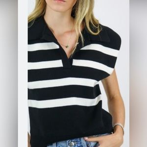 English factory striped sweater size XS. Worn twice. Perfect condition.